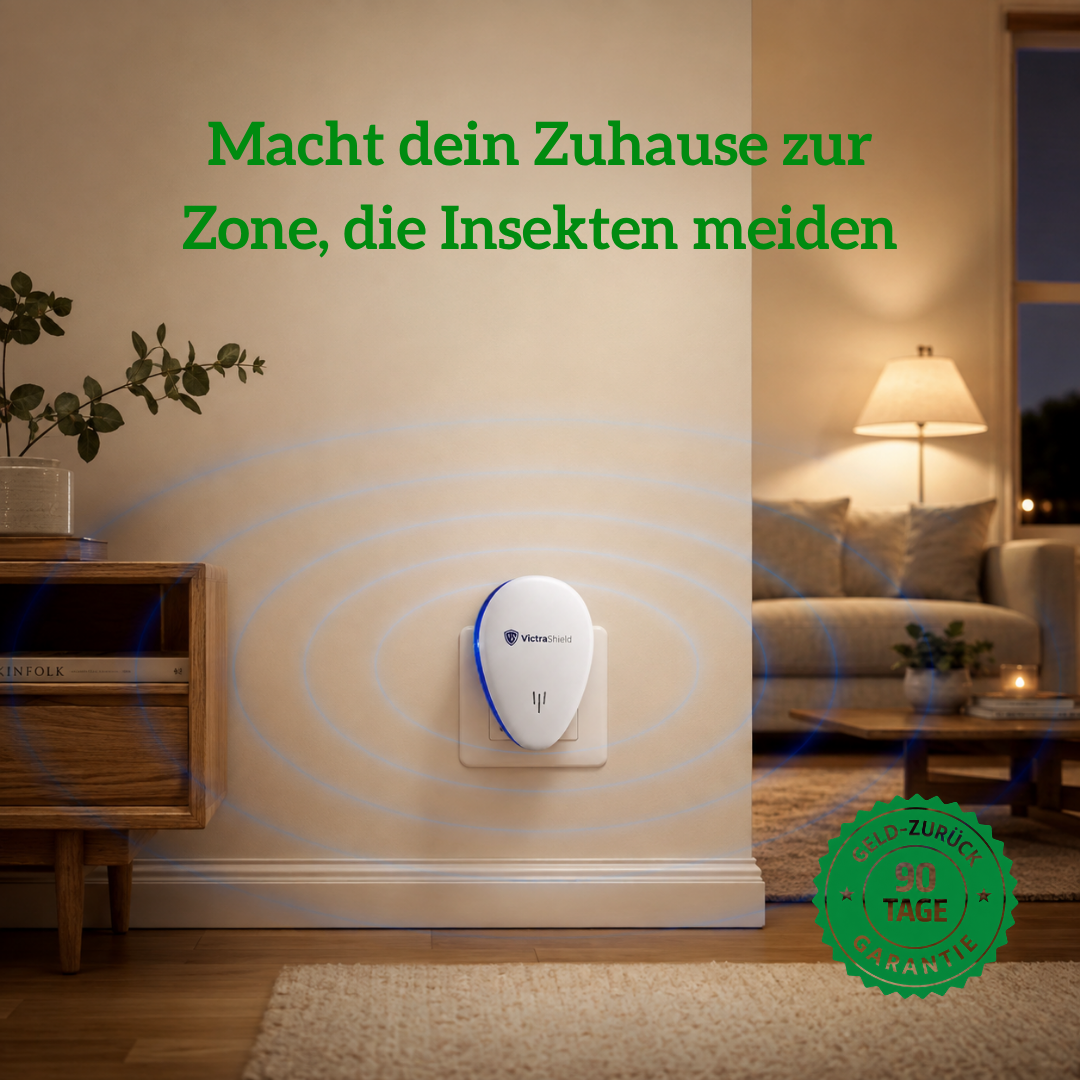 VictraShield™ Ultraschall-Schädlingsvertreiber